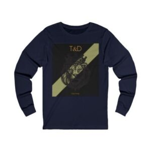 Regal Stripe Lion Tee (Black And Gold)