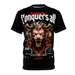 Love Conquers All Cut & Sew Tee (AOP)