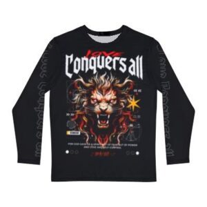 Love Conquers All Long Sleeve Shirt (AOP)