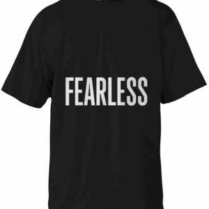Fearless (White Text) Heavyweight T Shirt